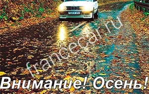 ВНИМАНИЕ – ОСЕНЬ! ВНИМАНИЕ – ОСЕНЬ!