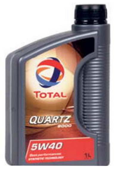 Масло моторное Total Quartz 9000 5W40 A3/B4 SN/CF (1) 10210301