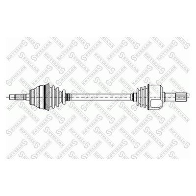 Привод левый Partner ор.32729G STELLOX 1581044SX