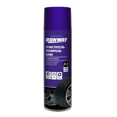 Восстановитель шин (чернитель) 450мл RUNWAY RW6146