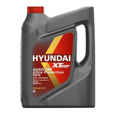 Масло моторное HYUNDAI XTeer Gasoline Ultra Protection 5W30 SN/SN PLUS GF-5/GF-6A (6) 1061011