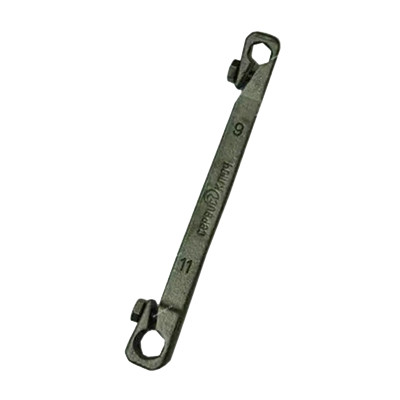 Ключ прокачки тормозов (9 x11) Сервис Ключ (с поджимом, с 2-мя болтами) 77759