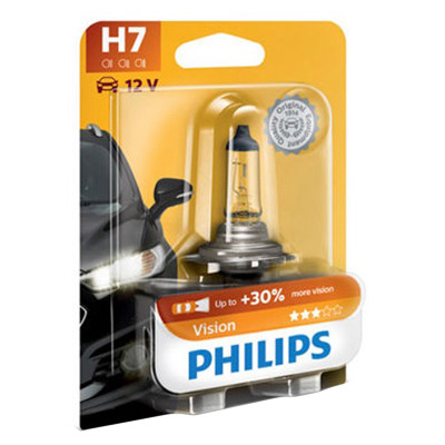Лампа H7 55W Philips +30% 12972PRBC1
