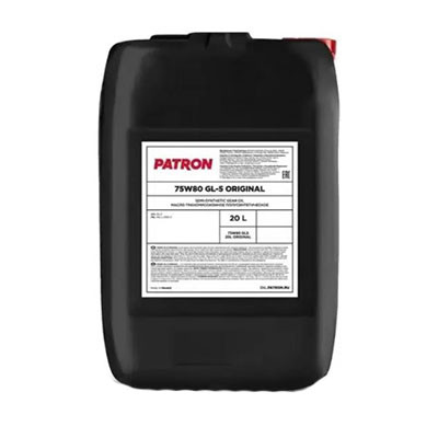 Масло трансмиссионное 75W80 20л. GL5 Patron Original 75W80GL520 (на розлив)