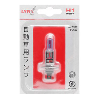 Лампа H1 55W Super White LYNXauto L10155B01
