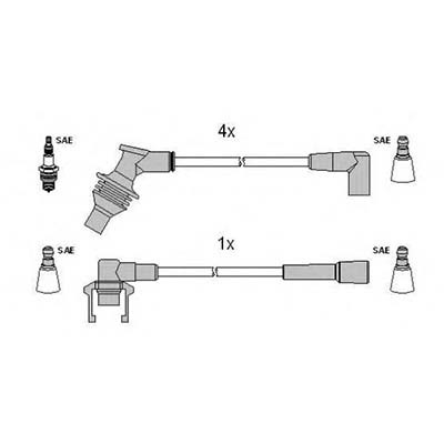 Провода в/в Renault F3P Renault R19 1.8i F3P 93>ор.7700857980 Tesla T669B