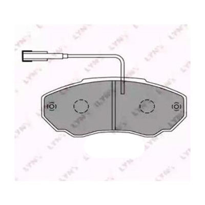 Колодки перед Boxer 2/Ducato 244 колеса R15 GDB1517 ор.425242 Lynx BD2215