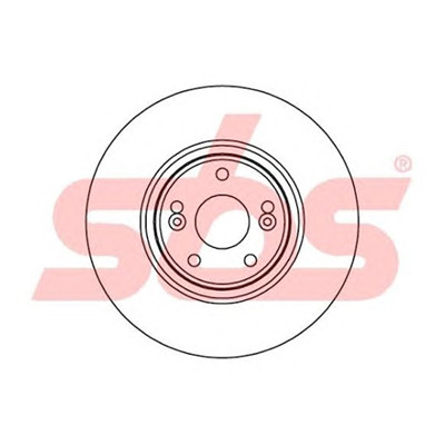 Диск тормозной перед Laguna 2.0/3.0 V6/2.2DSi 01>(к/т 2ед.) 09982110 ор.8200019581 SBS 203961