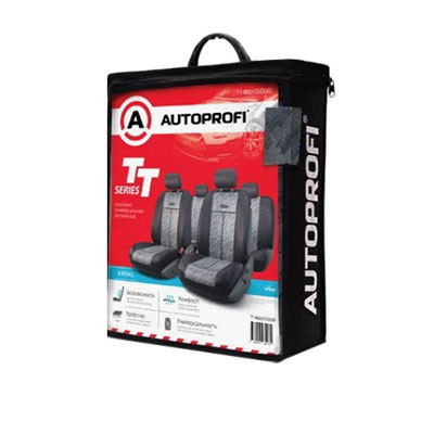 Авточехлы (к-кт 9 ед.) универсальные Autoprofi TT902JSTEEL