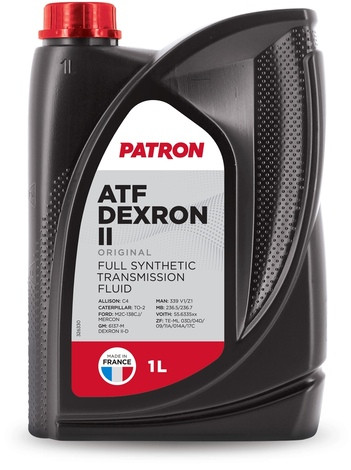 Масло трансмиссионное ATF Dex-II 1л. АКПП/ГУР Patron ATFDEXRONII1LORIGINAL