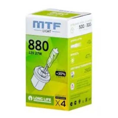 Лампа галогенная MTF Light Standart+30% H27 (880) (Mtf/hs1280)