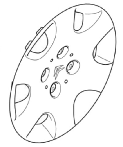 Колпак колеса R14 ор.5416C2
