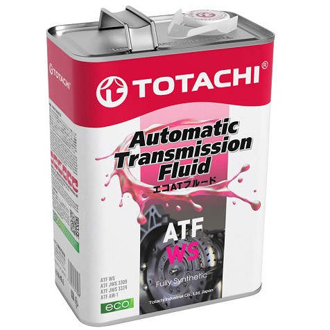 Масло трансмиссионное ATF T-WS 4л. АКПП (все AISIN 6ст.) Totachi 20804