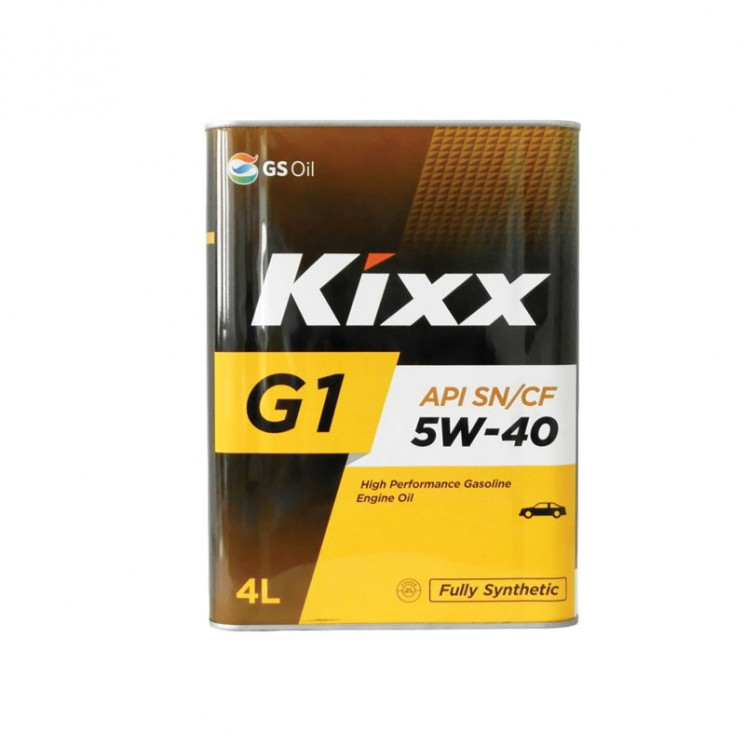 Масло моторное Kixx G1 5W40 SN CF ILSAC GF5 (4) L531344TE1