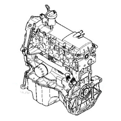 Контрактные (б.у.) двигатели Рено Logan универсал (KS_) 1.6 K7M 710