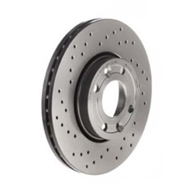 Диск тормозной перед Logan/Clio III/Largus/Almera G15 (к/т 2ед.) 260*22 вент ор.7701207795 Brembo 0990781X
