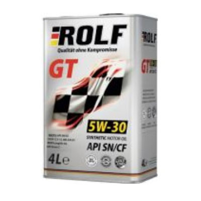Масло моторное Rolf GT 5W30 C2/C3 SN/CF (4) 322416
