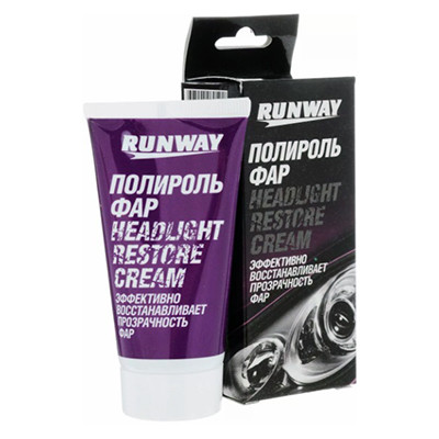 Полироль фар 50мл. RUNWAY RW0501