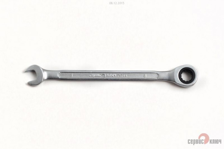 Ключ трещеточный 8 мм (холодный штамп) CR-V Сервис Kлюч 75708