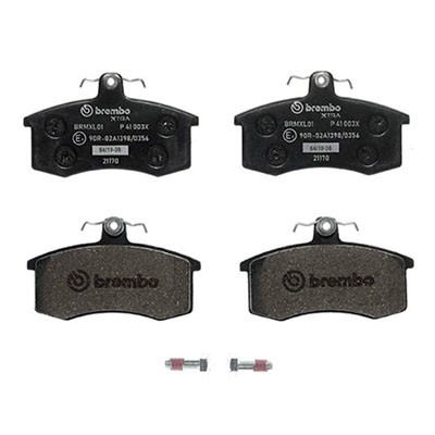 Комплект тормозных колодок Priora BREMBO P41003X
