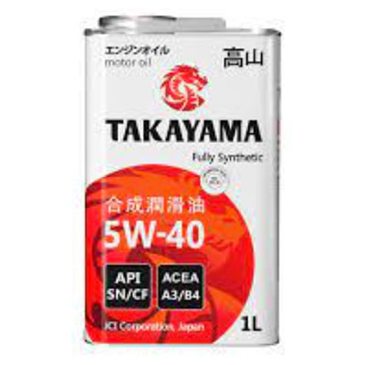 Масло моторное Takayama 5W40 SN/CF A3/B4 (4) 605044