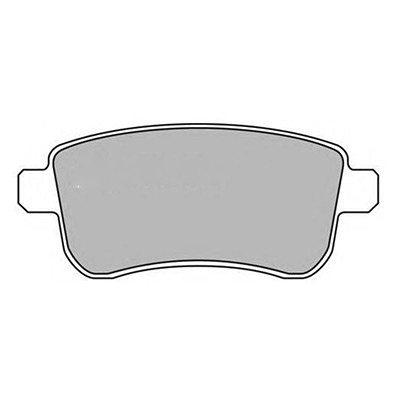 Колодки тормозные зад.Megane III GDB1791 ор.440604694R Patron PBP648