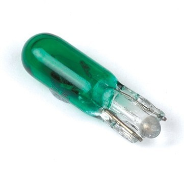 Лампа W1.2W без патрона (зеленая) Ring R286G