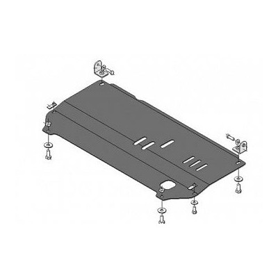 Защита картера Citroen C2/С3 ALFeco 0401