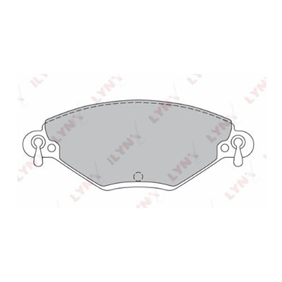 Колодки перед Citroen C5 GDB1448 ор.425346 Lynx BD2208
