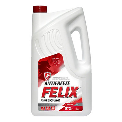Антифриз красный 5кг (готовый -40С) G11 X-Freeze FELIX 430206074