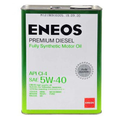 Масло моторное ENEOS Premium Diesel CI-4 5W40 (4) 8809478943077
