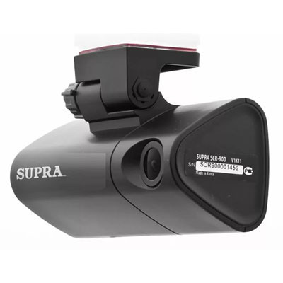 Видеорегистратор угол 125 с экраном SUPRA SCR900+карта 4GB