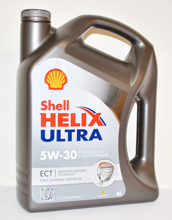 Масло моторное Shell Helix Ultra ECT 5W30 C3 SN (4) 550042847
