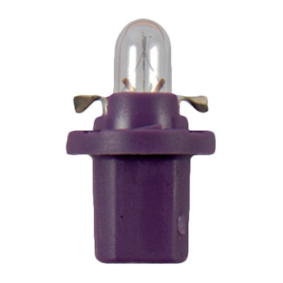 Лампа culot plastique 12V 0.36W B*8.5d violet Klaxcar 86447Z