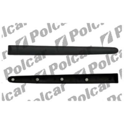 Молдинг двери зад левый Peugeot 206 ор.8546K9 Polcar 57230043