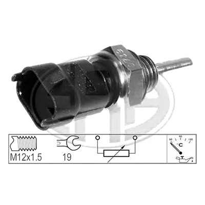 Датчик вкл. вентилятора Opel Vectra GENERALMOTORS 93174208 ERA 330137