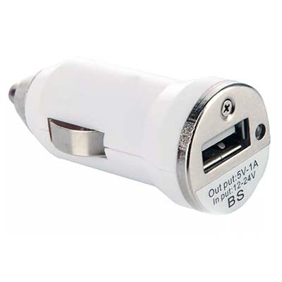 Переходник прикуривателя 1 USB 1000ma AV4026