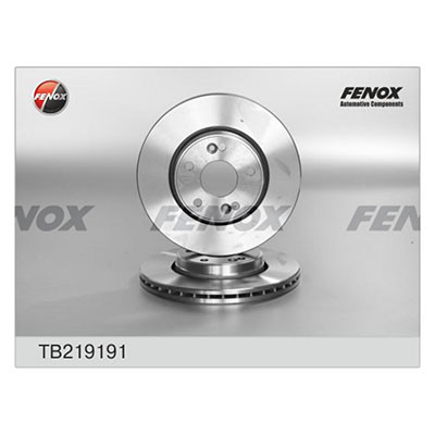 Диск тормозной пер.Laguna II (к/т 2ед.) 09893610 ор.8200007121 Fenox TB219191