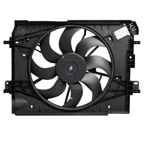 Вентилятор охлаждения Duster/Logan 14> +AC (без резистора) ор.214810973R Luzar LFK0979
