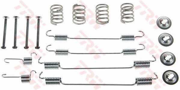 Ремкомплект тормозных колодок зад Xsara/Peugeot 406/Kangoo груз./ Almera G15 ор.430859 Lucas SFK260 (Samand)