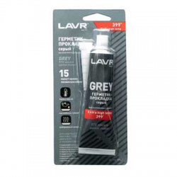 Герметик прокладка серый высокотемпературный  (85 г) LAVR LN1739
