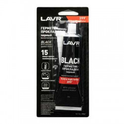 Герметик прокладка черный высокотемпературный (85 г) LAVR LN1738