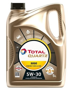 Масло моторное Total Quartz 9000 ENERGY HKS G310 5W30 A5 SL (5) 213800
