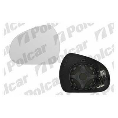 Стекло зеркала левое Peugeot 207/308 ор.8151LX POLCAR 5724546M