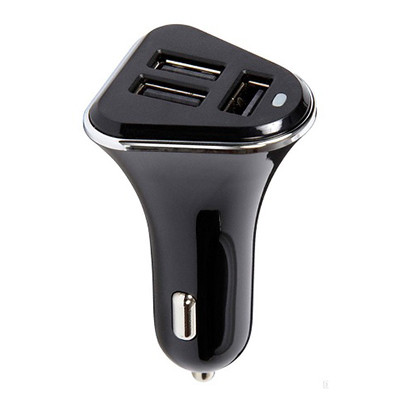 Зарядное устройство интеллектуальное для телефона USB 3 гнезда 12/24В RING RMS20