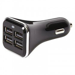 Зарядное устройство интеллектуальное для телефона USB 4 гнезда 12/24В RING RMS21