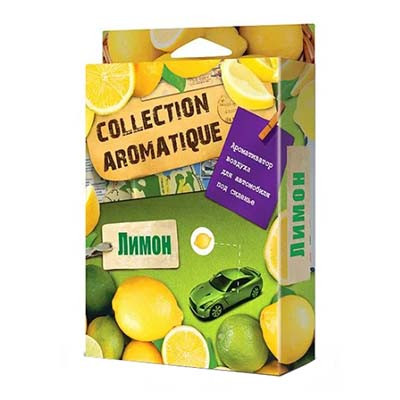Ароматизатор под сиденье (Lemon/Лимон) (200 мл) "COLLECTION AROMATIQUE"  CA-13