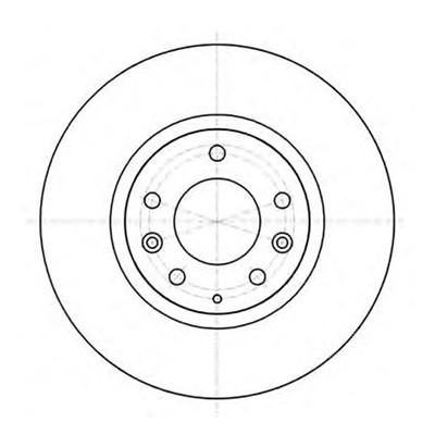 Диск тормозной передний!\ Mazda CX7 2.3/2.2D 06> Remsa 6123610