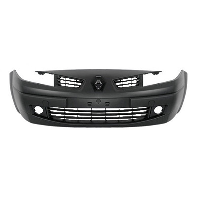 Бампер перед Megane II 06>ор.7701476892 (с птф ) Polcar 6013074 с решетками