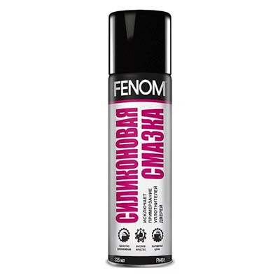 Смазка силиконовая (аэрозоль) 335мл. FENOM FN401